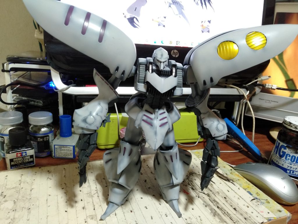 MGキュベレイ 改造”永野護”後期イラスト版風–2枚目/制作者:猫親父