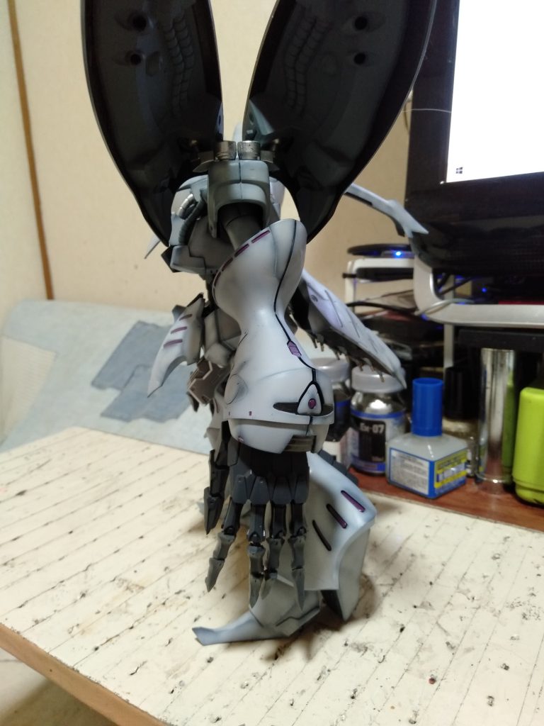 MGキュベレイ 改造”永野護”後期イラスト版風–3枚目/制作者:猫親父