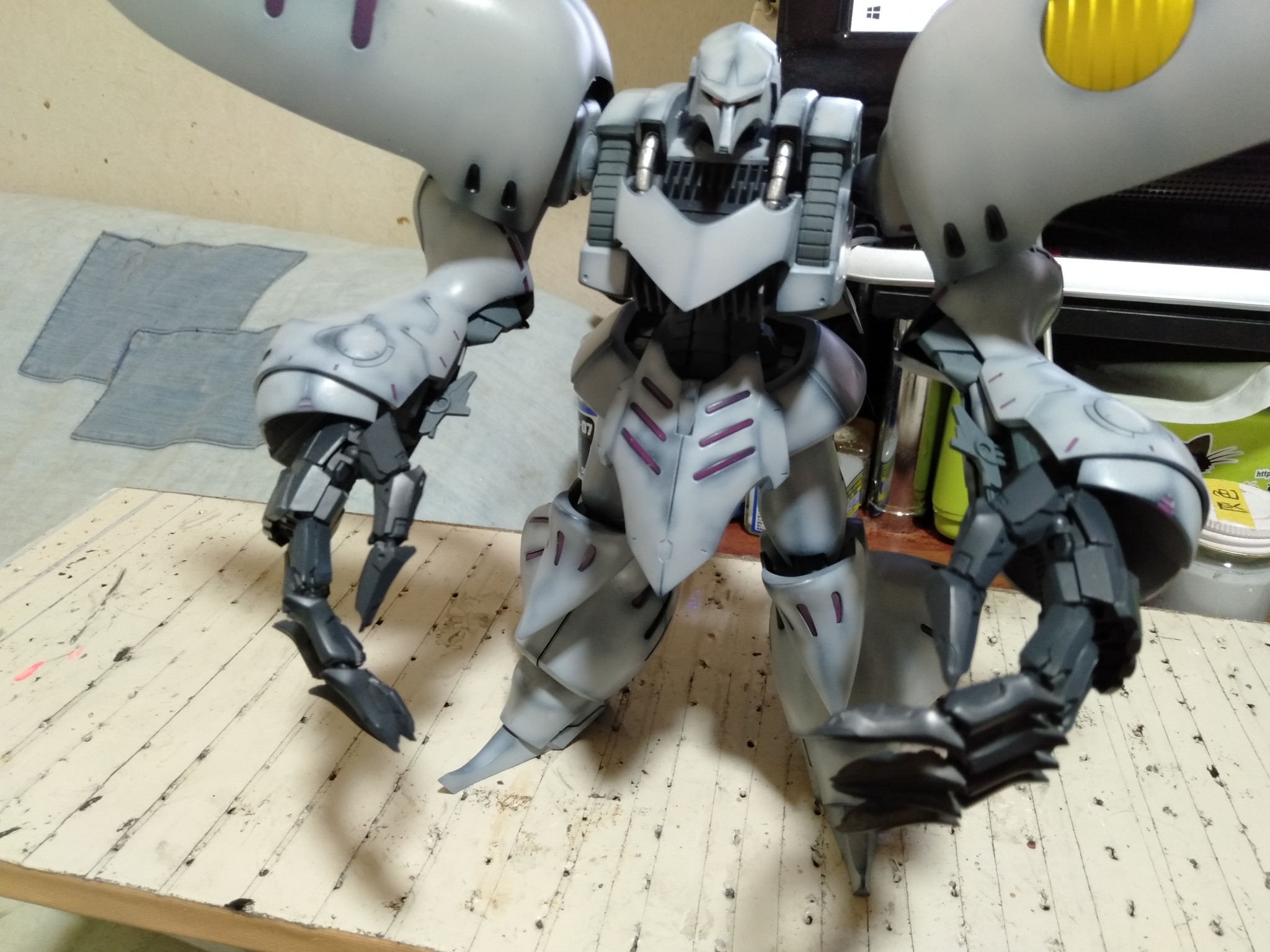 MGキュベレイ 改造”永野護”後期イラスト版風｜猫親父さんのガンプラ作品｜GUNSTA（ガンスタ）