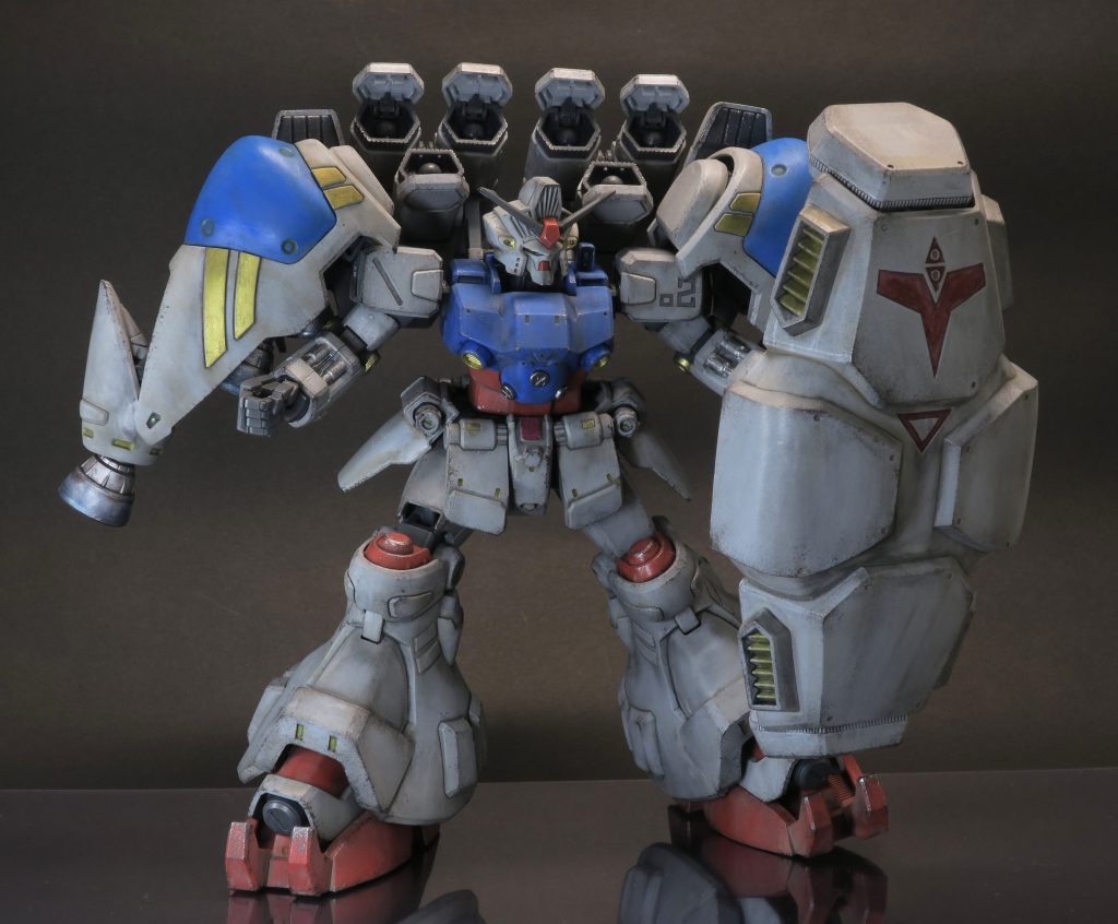 こっちで正解でした！かっこいい！重装感があって良いです。