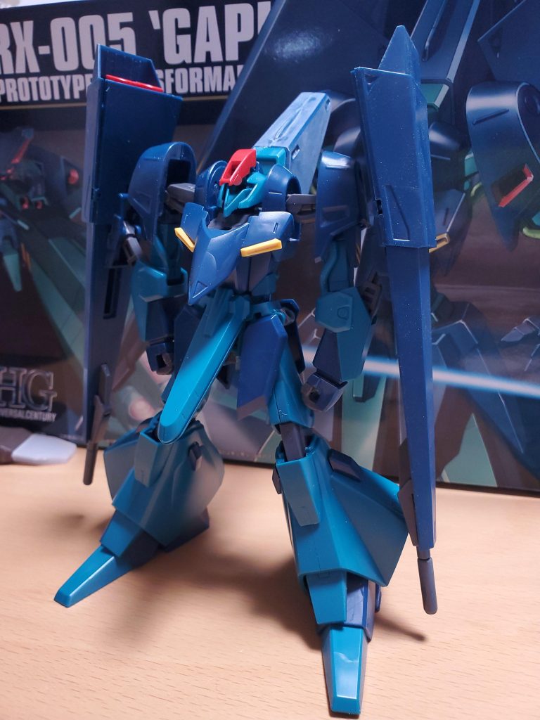 ディティールアップ前のギャプランこの状態でも十分かっこいいと思います！