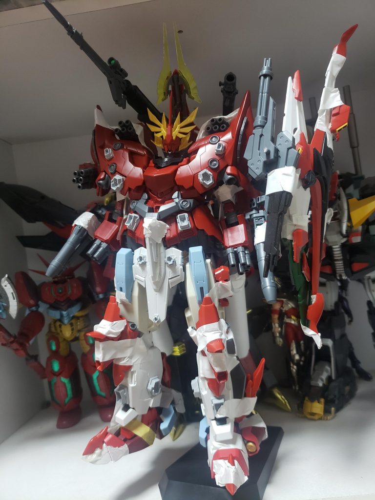 スタート案。組み始めてから、塗装の順番どうすんだこれ(汗)と泣き入ってました(^^;