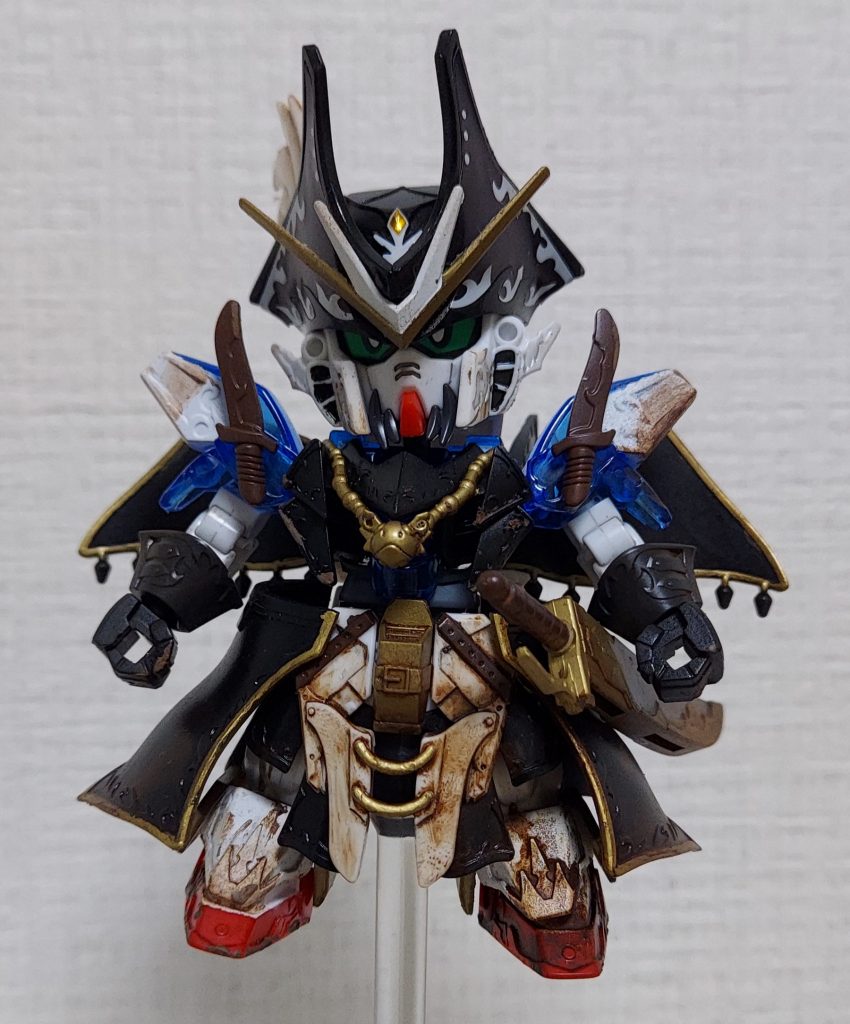 正面海賊帽はシールですが上手く溶け込めてます。