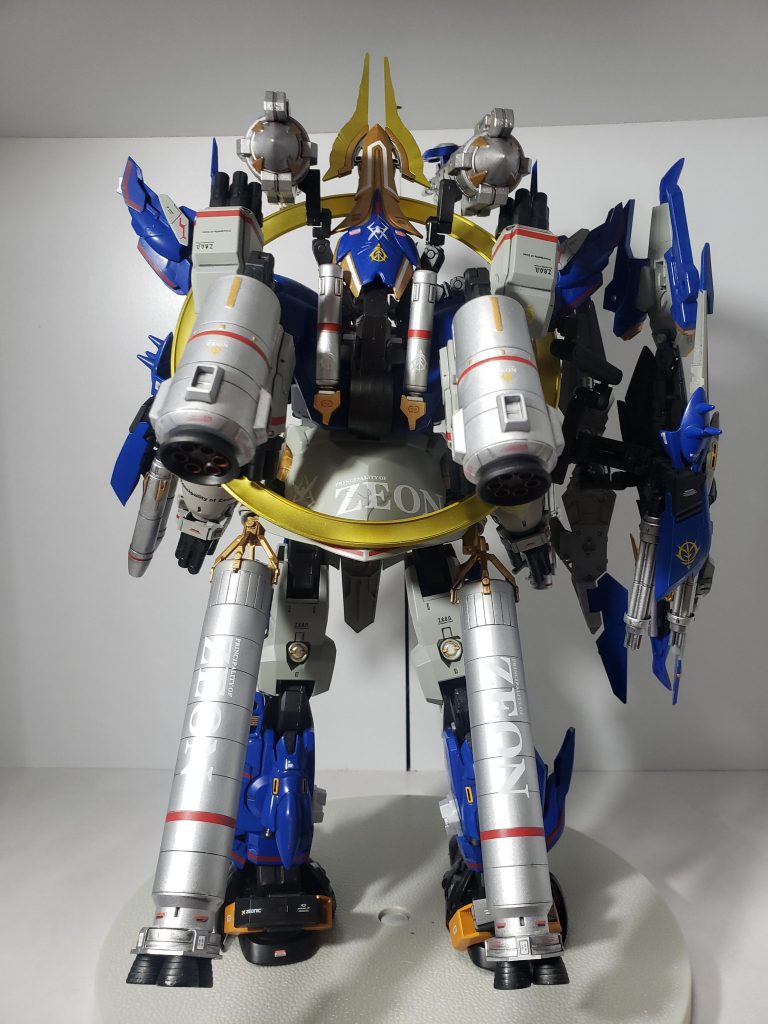 バックショットFAユニコーンのプロペラントタンク、羅刹天のキャノン流用しました。