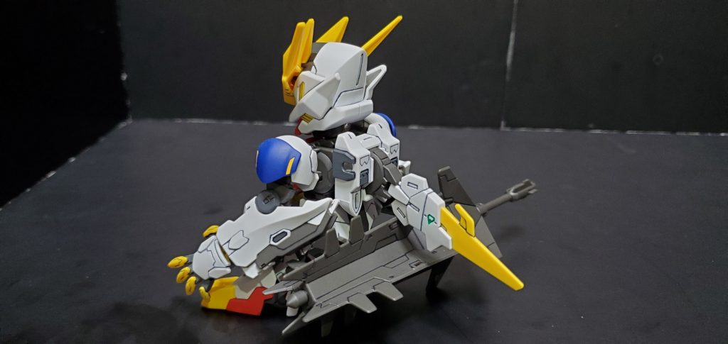 超大型メイス装着。