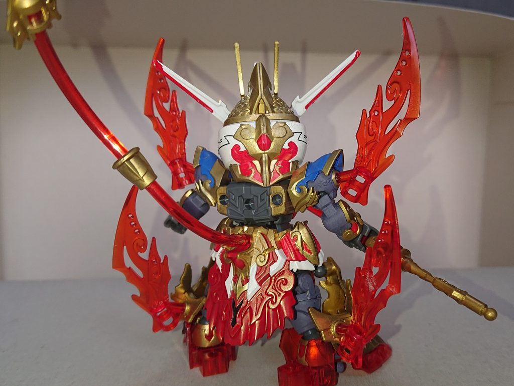 バックショット。筆塗りなんで荒いなぁ…