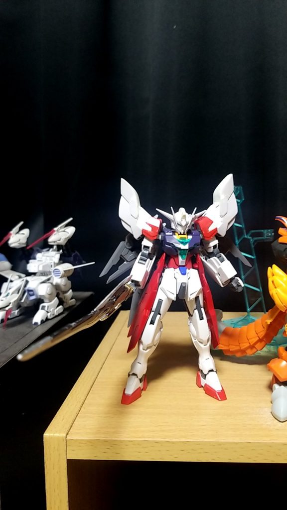 肩の隙間をパテで埋めたり等をし今の形になりました