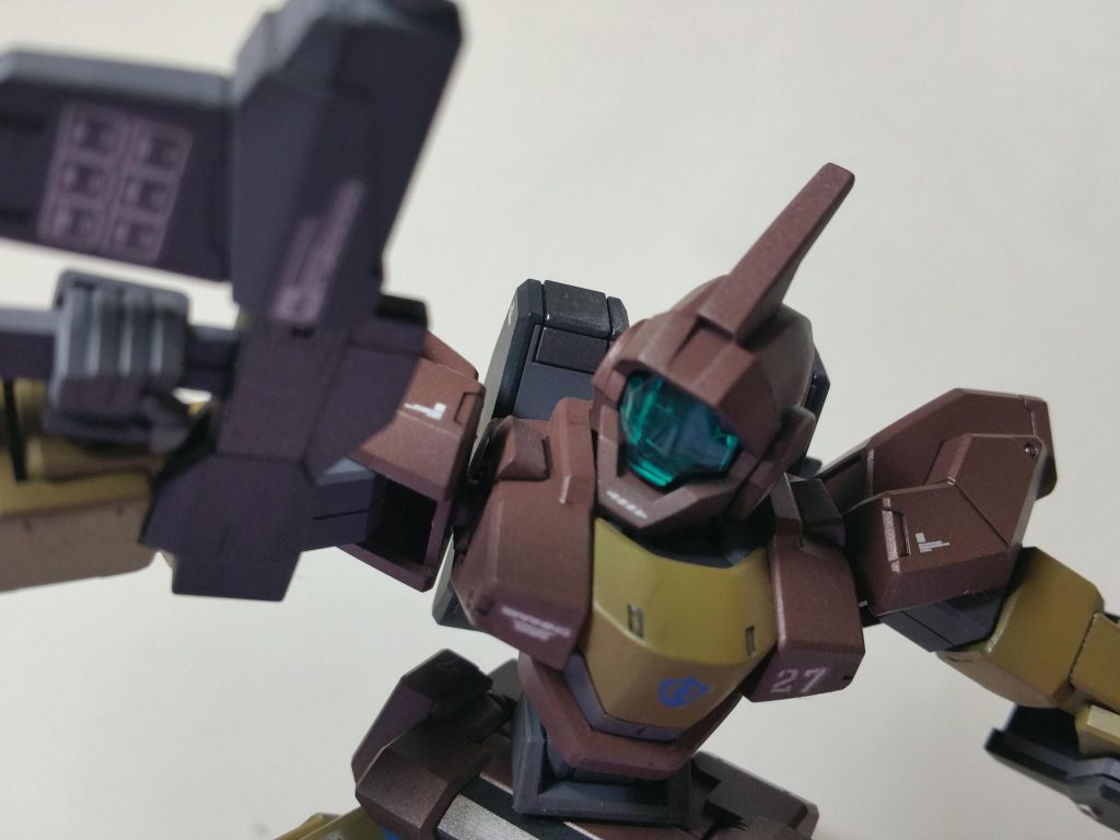 というわけでゴッグっぽい色のジェノアスⅡでした！ここまでのご閲覧ありがとうございます！AGEの再販祭りでいろいろ買っちゃったから組んでいっぱい載せていきたいですね……！