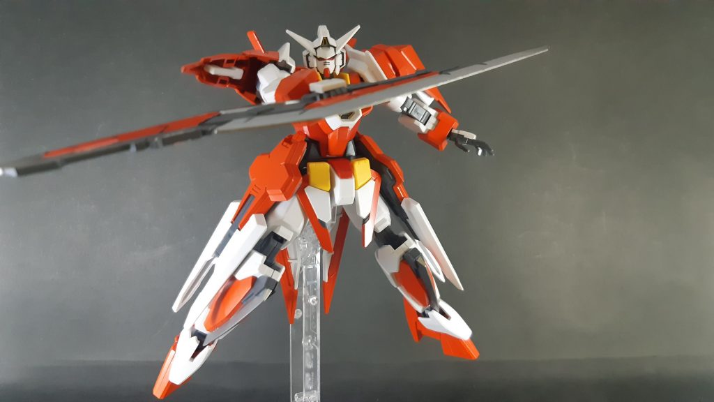 箱絵風ポーズ。