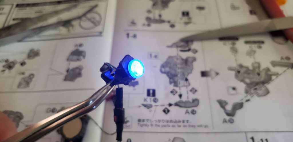 無事に光ったようです( ˙꒳​˙  )ﾌｧ