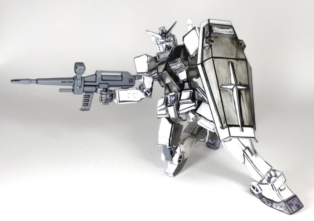 鬼門だったのが陰影で、影の付け方にかなりのセンスが必要に感じました…影を上手くつけられればもっとイラスト風に近づけられたと思いますが残念ながらどこにどう影を付けるか判断できず。それなりな作りでとりあえず完成としました。もっと精進せねば。