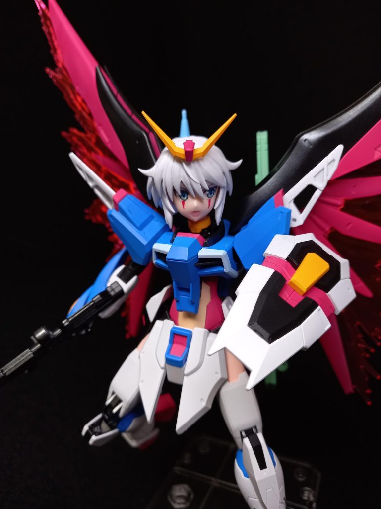 Ms ガール デスティニーガンダム–2枚目/制作者：@BeniSakura00