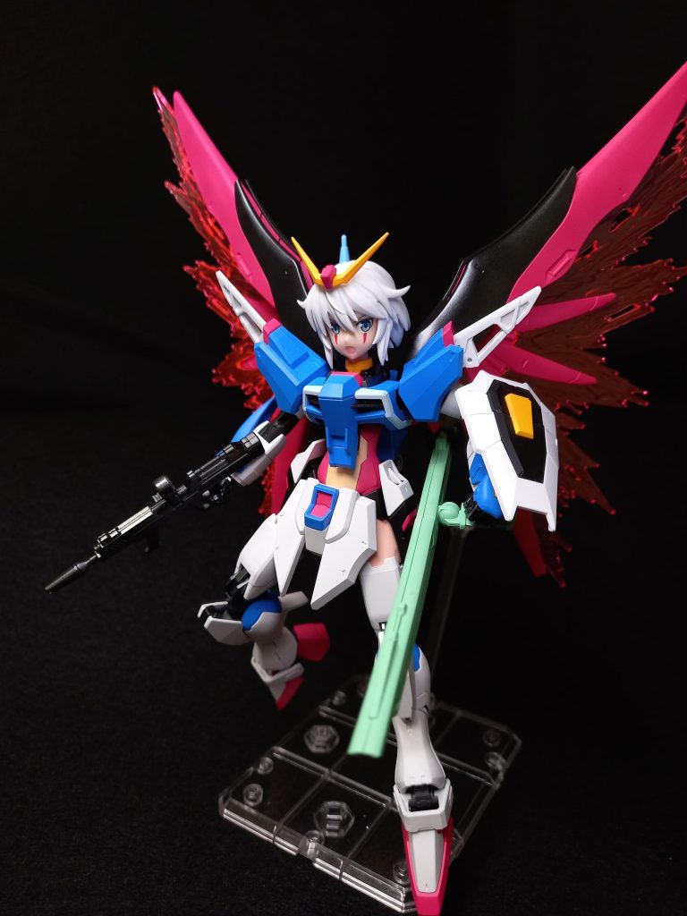 Ms ガール デスティニーガンダム–4枚目/制作者：@BeniSakura00