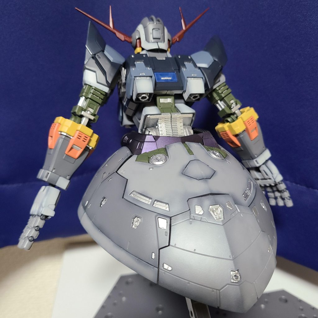 後ろから…こうしてみると結構カラフル