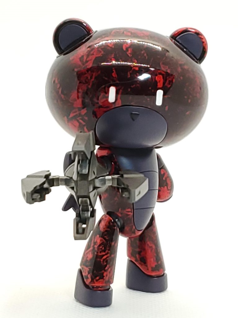 30MMのクローを取り付けてみました。手の中からニョキっと生えてきた的な…？