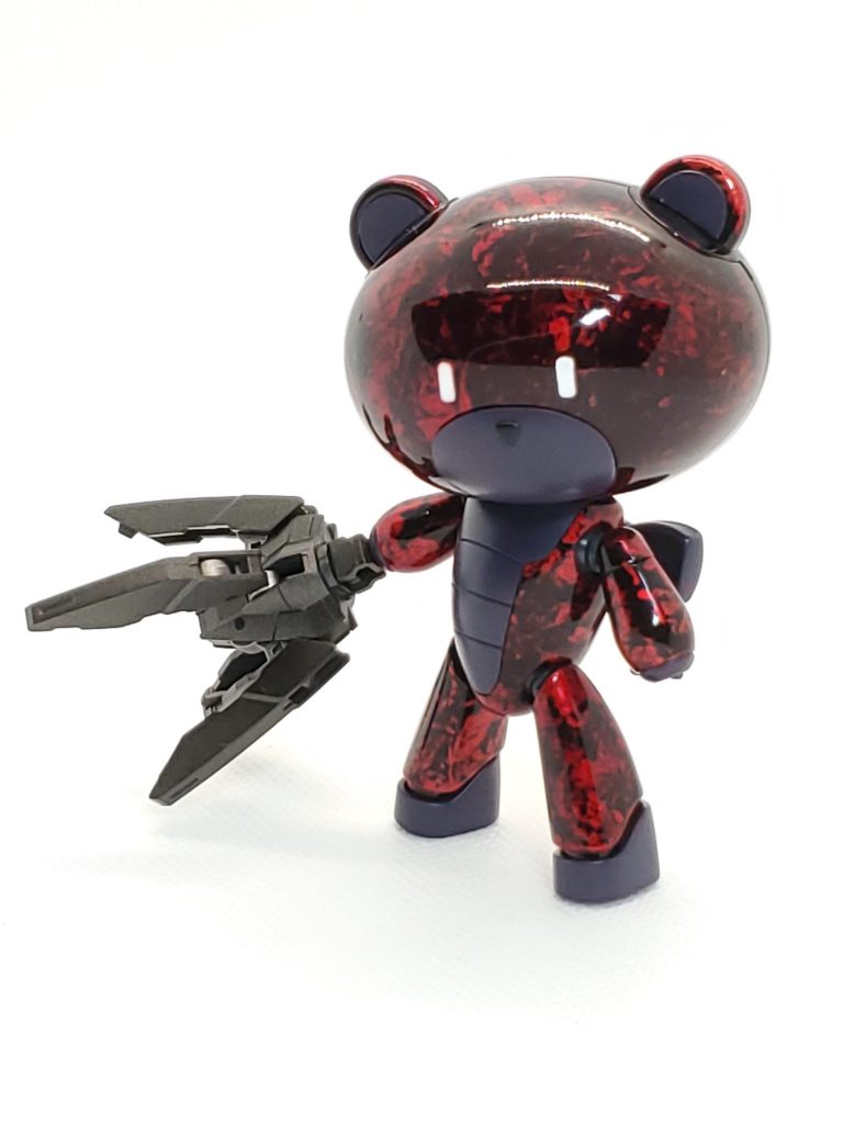 研ぎ出しには神ヤスの4000~10000を、その後タミヤのコンパウンドを使用しました。