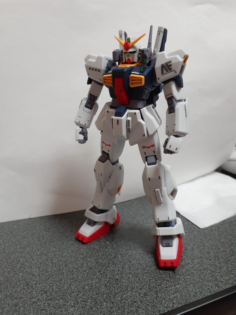 無塗装でこの仕上がり。本当に最近のキットすごいですよね...色変えない限り無塗装でいいのでは？ってなります。