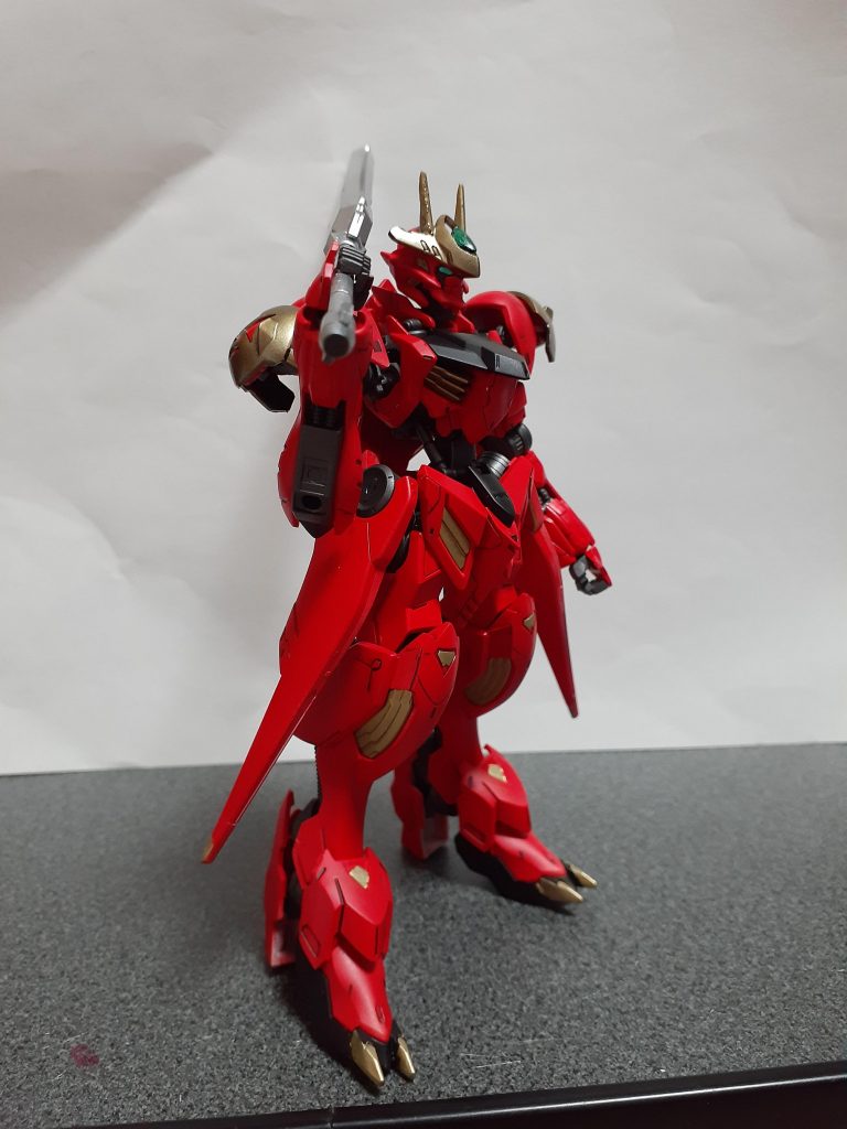 最初はおれのばるばとす、ってイメージだったのですが、作っていくうちに鉄華団への思いが強くなり、ちょっと設定を考えました(厨二)