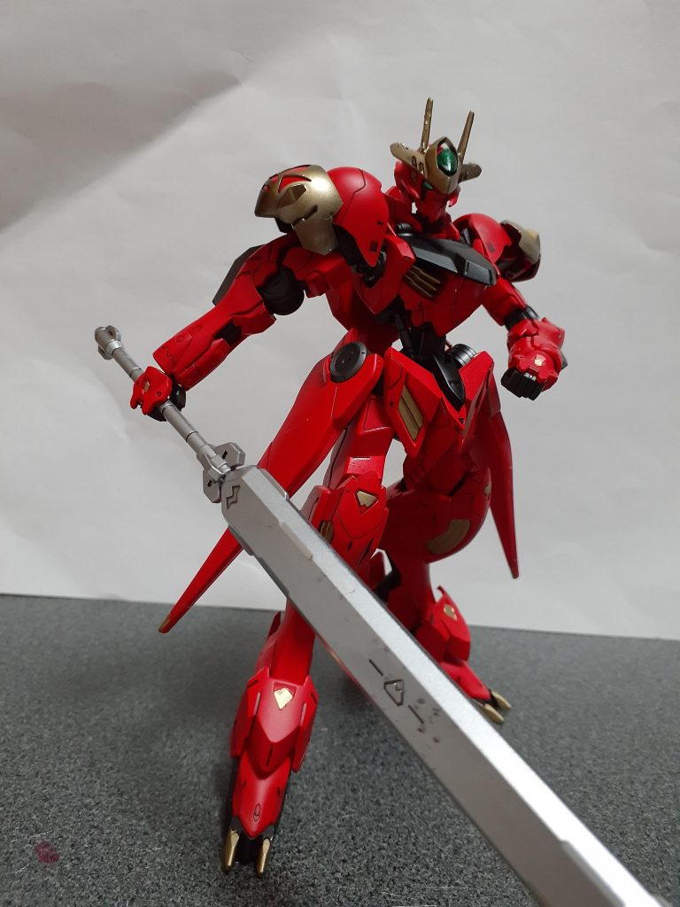 ...はい、恥ずかしい。ミキシングしてないので姿をバルバトスに誰かが似せたと言い訳。角のエッジ効かせてないのは、形が見てたらアトラの髪型に似てる気がしたからです(笑)