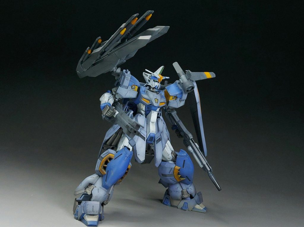 ガンダムジェミナス 陸戦–4枚目/制作者：Moki Plamo