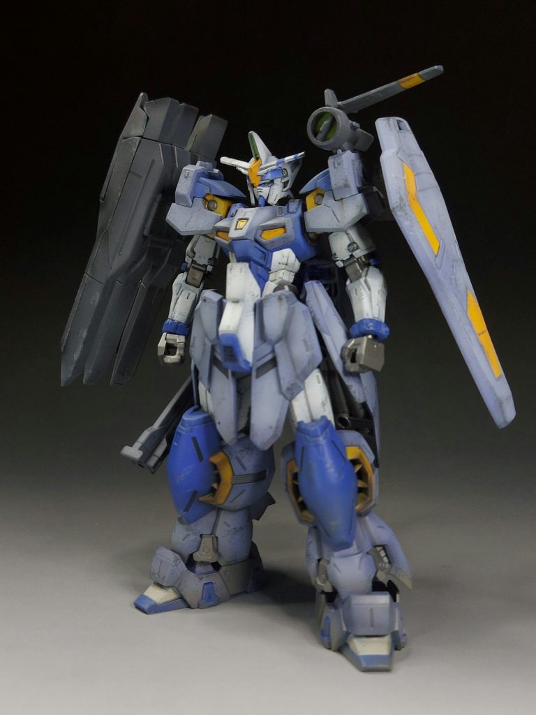 ガンダムジェミナス 陸戦–2枚目/制作者：Moki Plamo