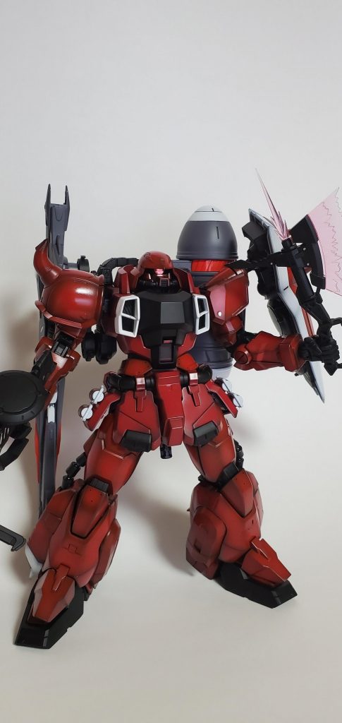 スミイレとシルバーで部分塗装しました。