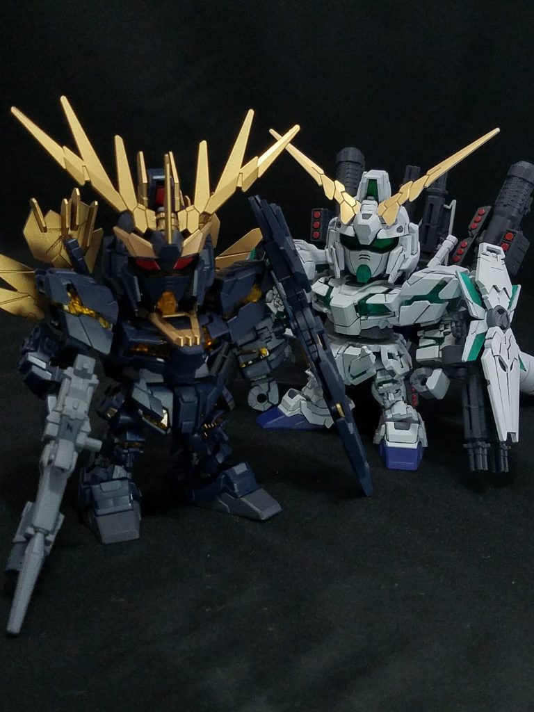 フルアーマーユニコーンガンダムと。