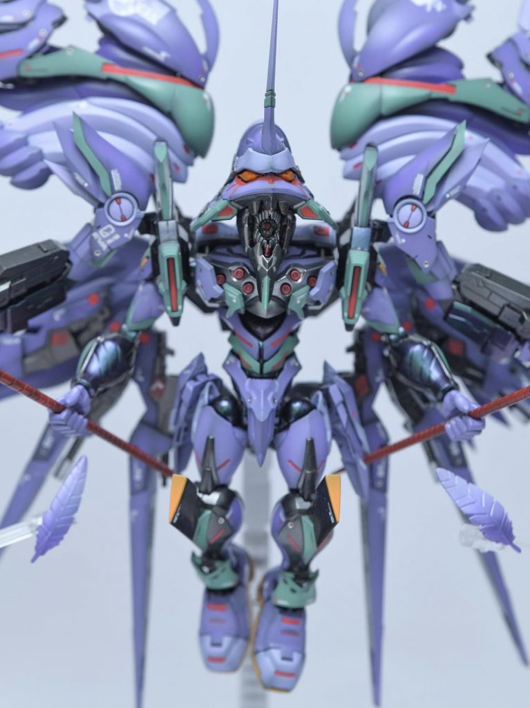 SDエヴァンゲリオンカスタムウィングガンダムゼロEWVer.Ka (MG) 限定版 塗装済完成–3枚目/制作者：TGundam