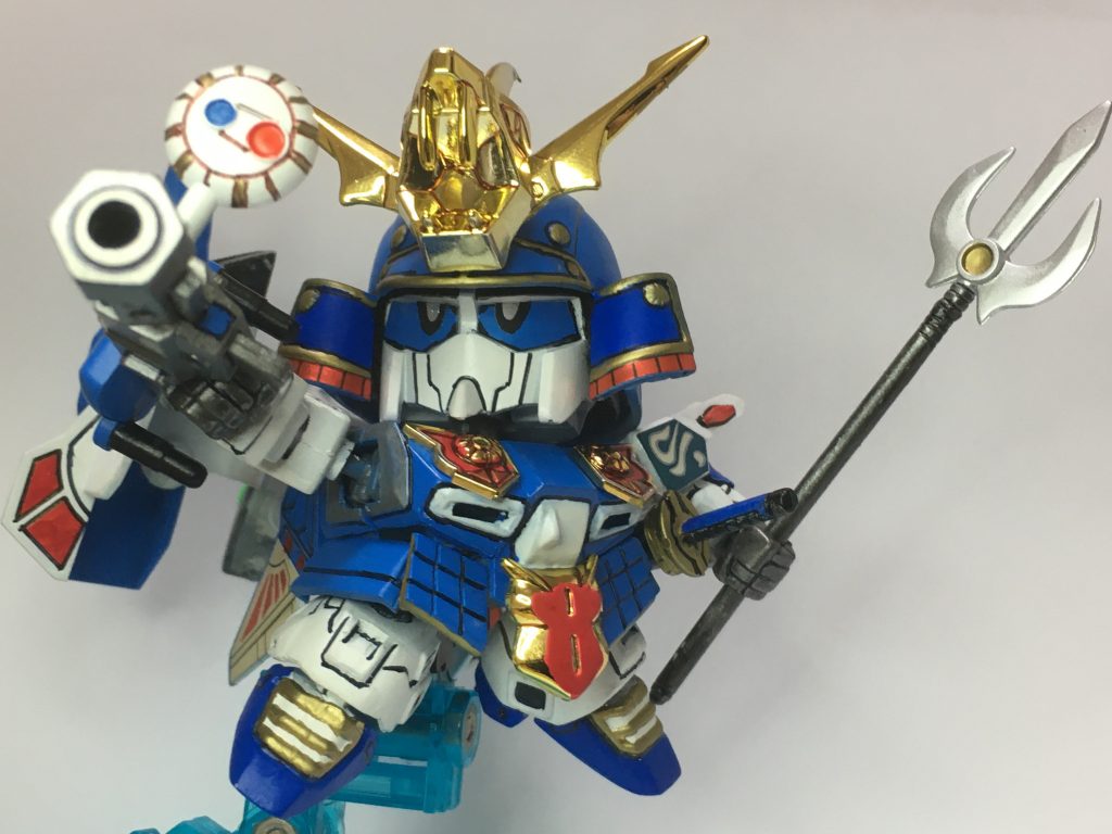 SDガンダム 武者風雷主 箱絵再現–5枚目/制作者:@aniosu1