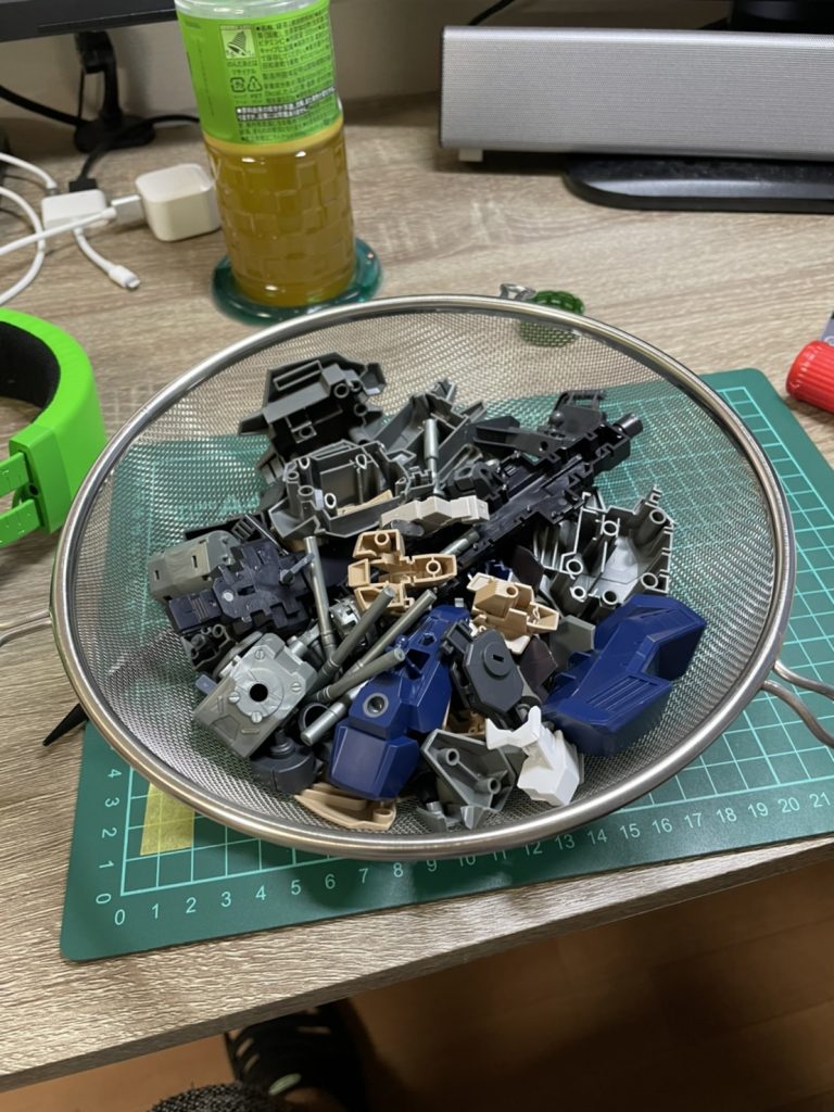 バラして洗って