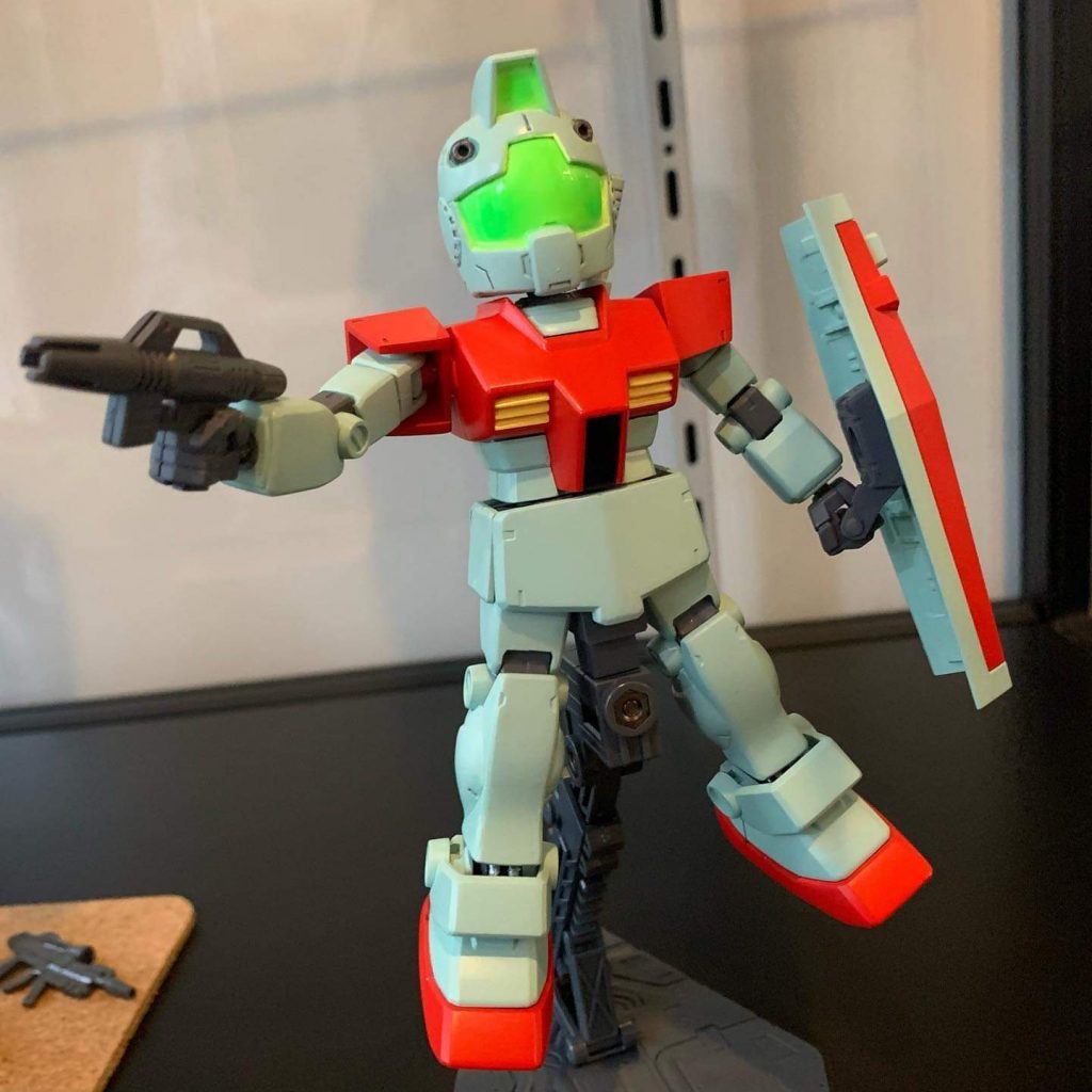 某模型店のショーケースで飾ってます。