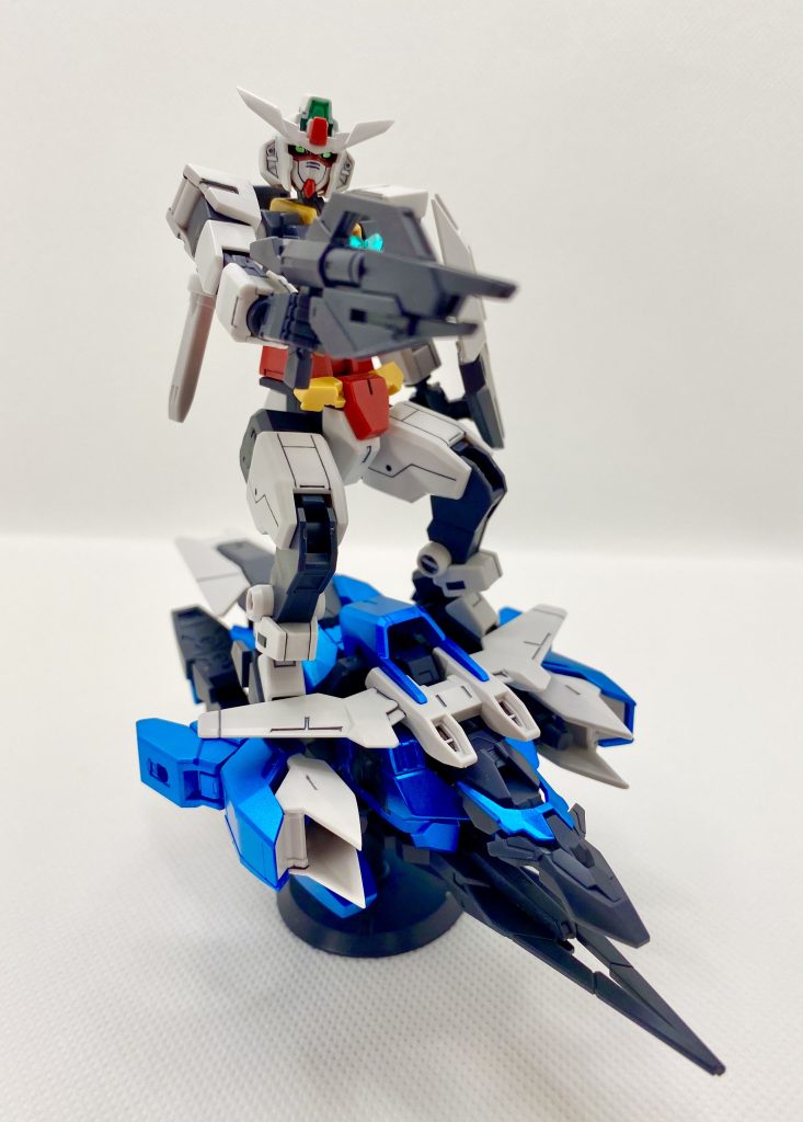 乗せるポーズもできますが、不安定