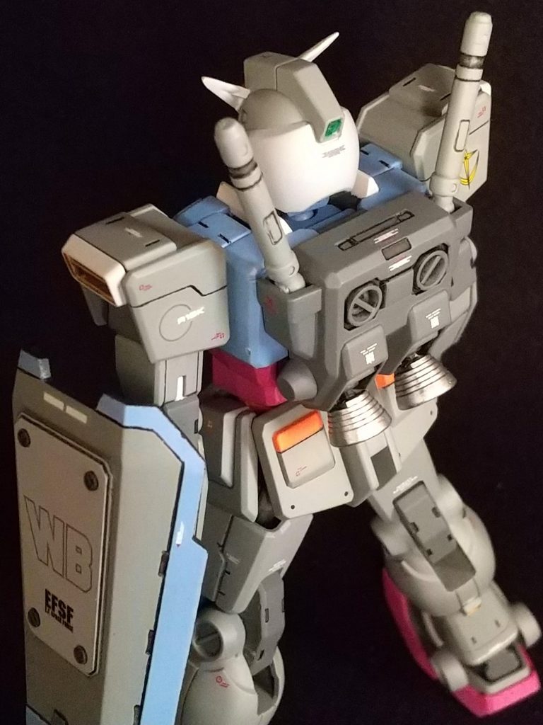 ちょこちょことプラ材、スジ彫り、他社パーツでディテール追加。あとはデカールを各種。