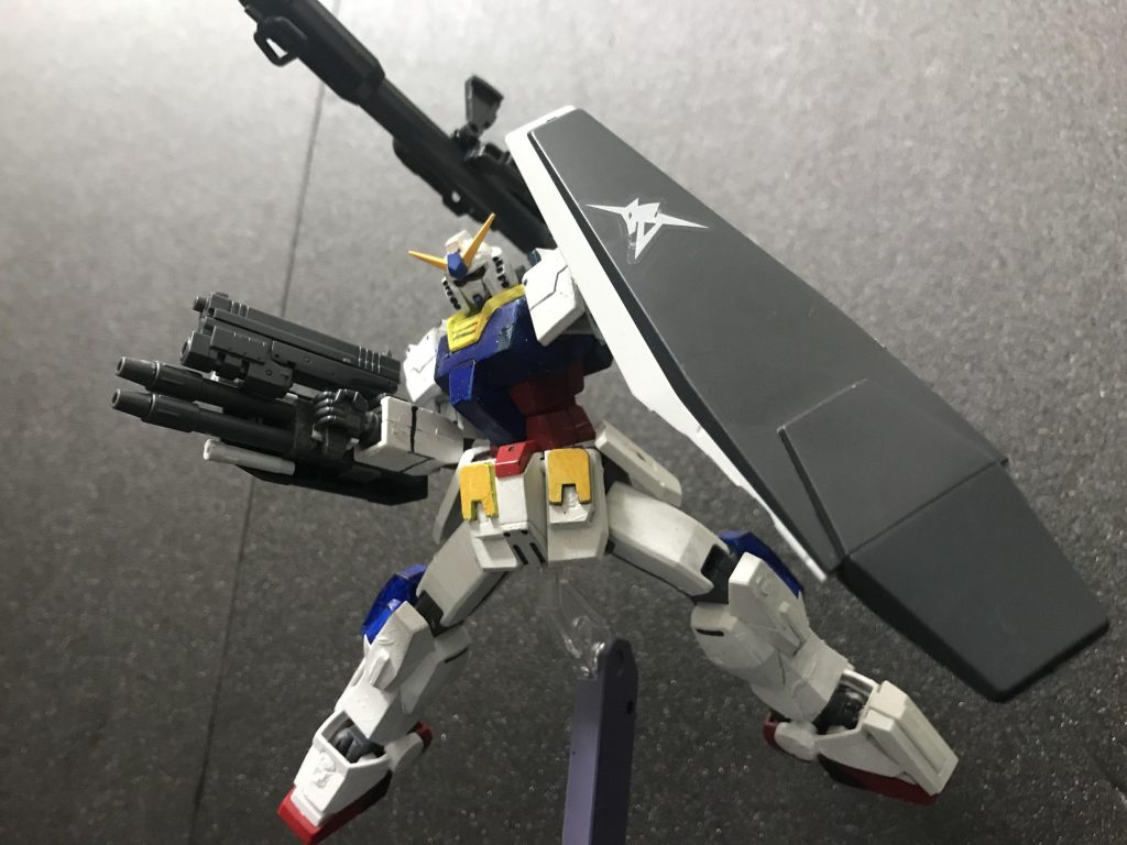 ガンダム!フルアーマーガンダムぽさ無いですが、昔はあったんですよね!(言い訳)