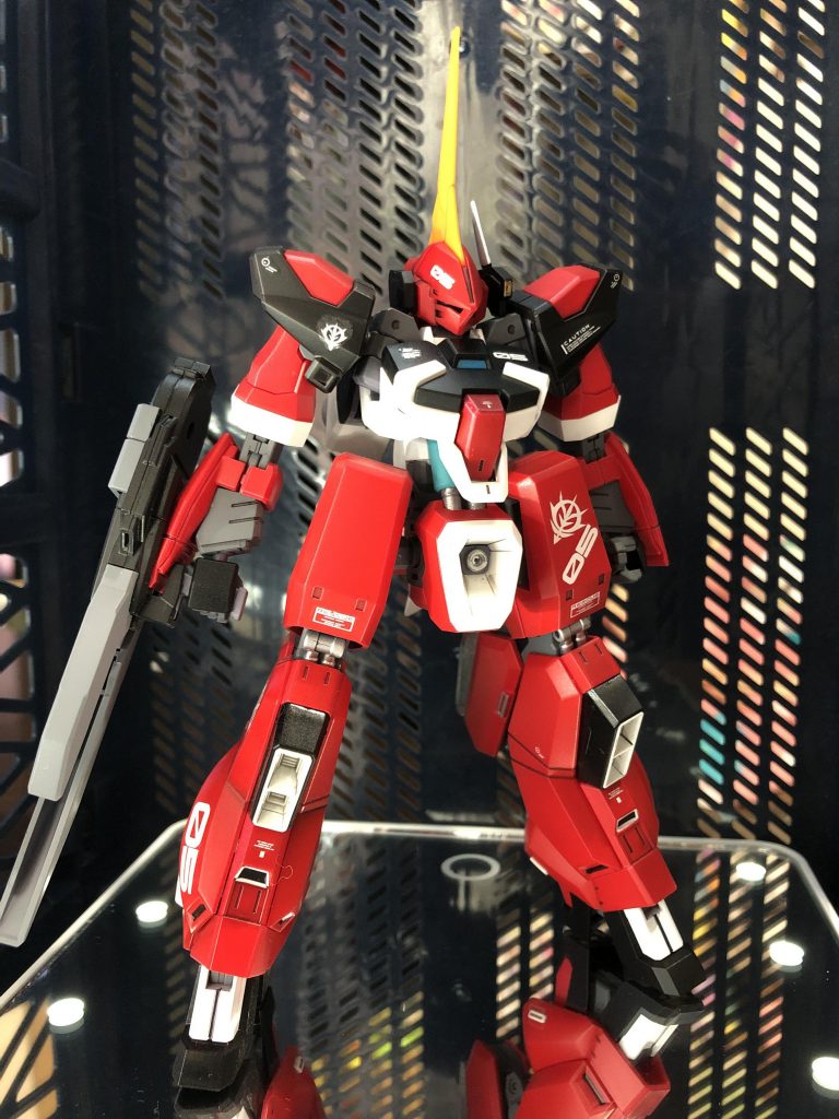 というわけで赤いバーザムを作りました。