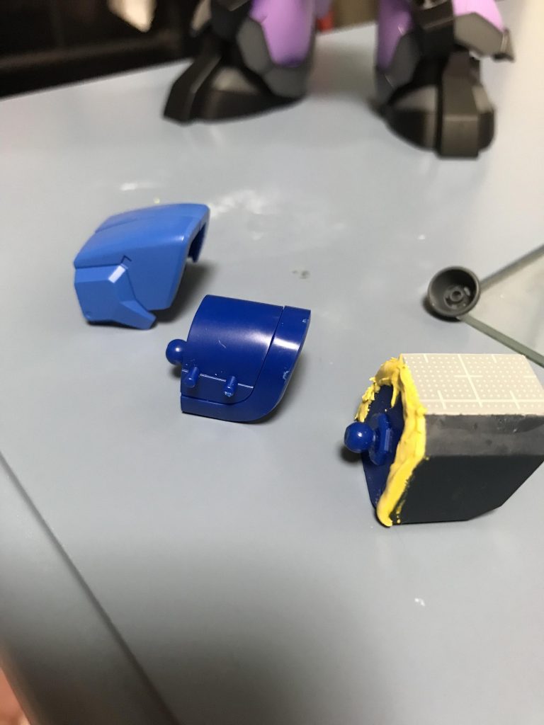 こんな感じです^_^このあと全面にプラ板貼って厚みを出してます