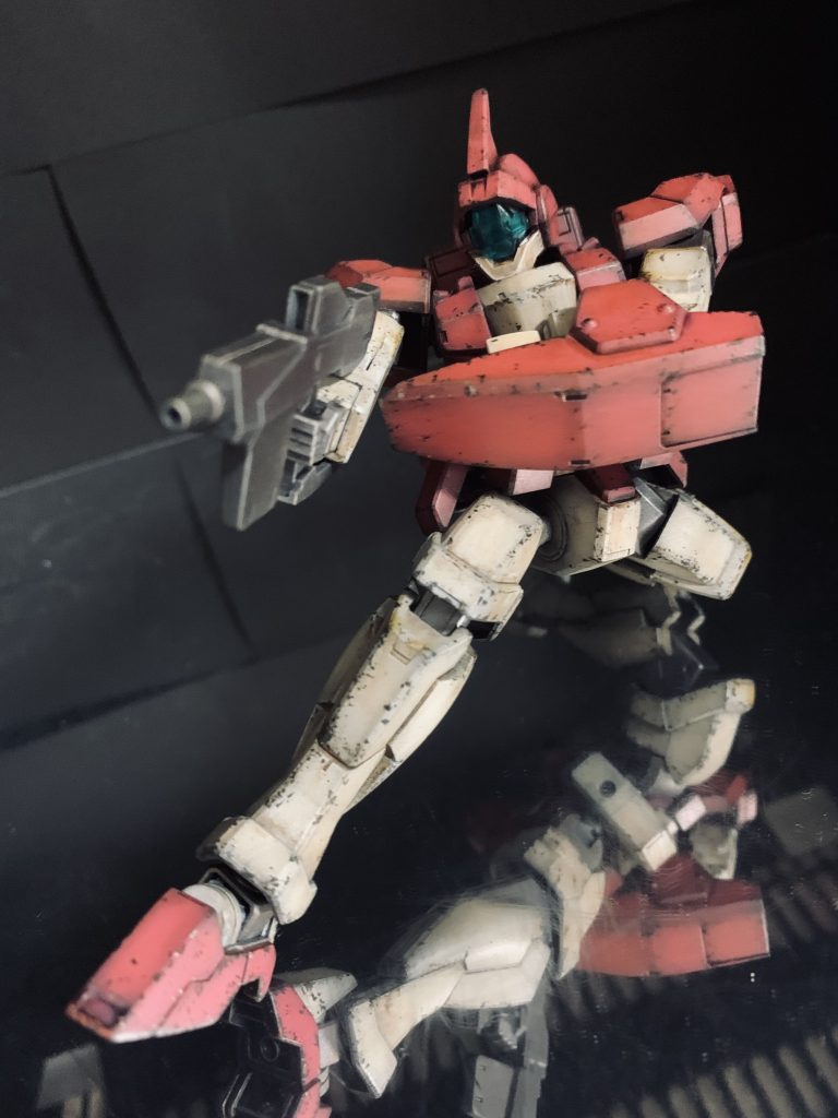 クランシェのイケメン射撃ポーズの物真似