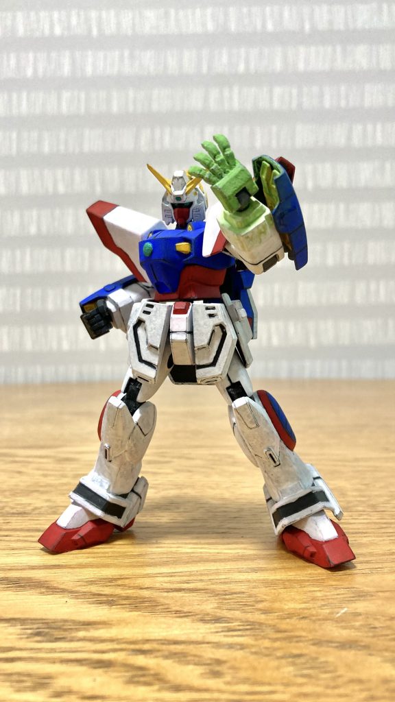 俺のこの手が光って唸る…お前を倒せと輝き叫ぶ！