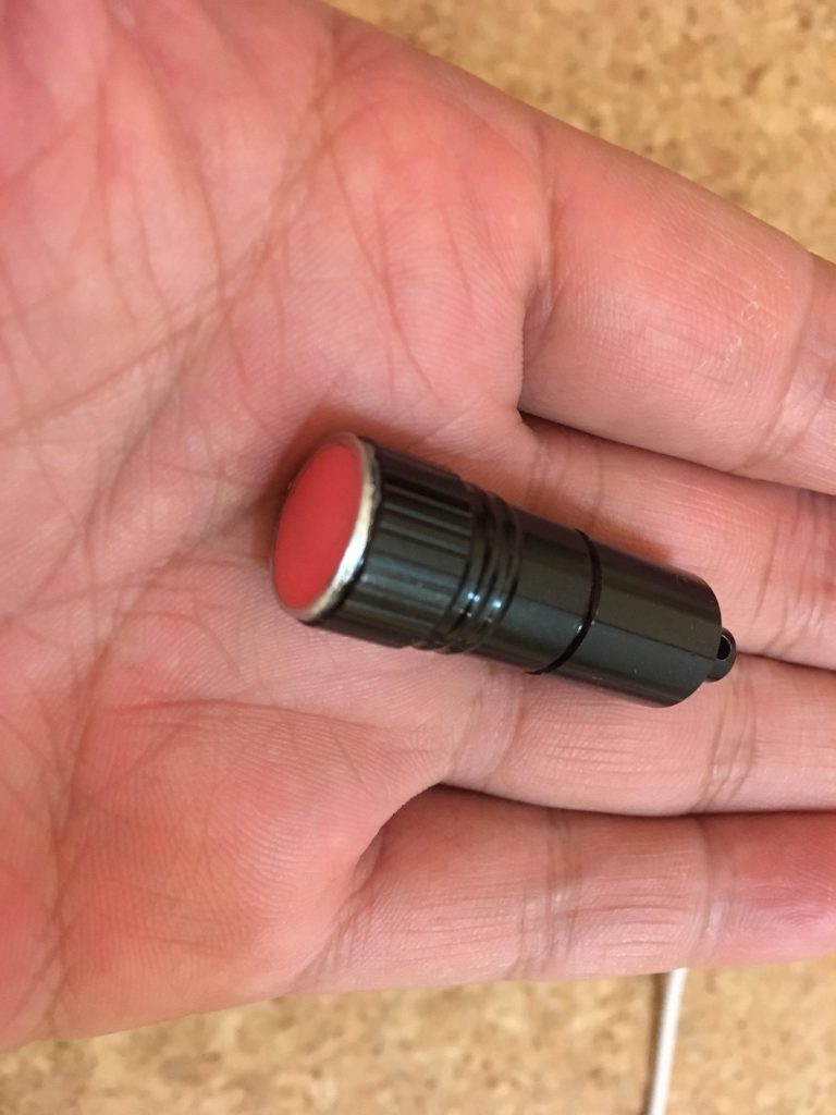 UVレジンでピンクに