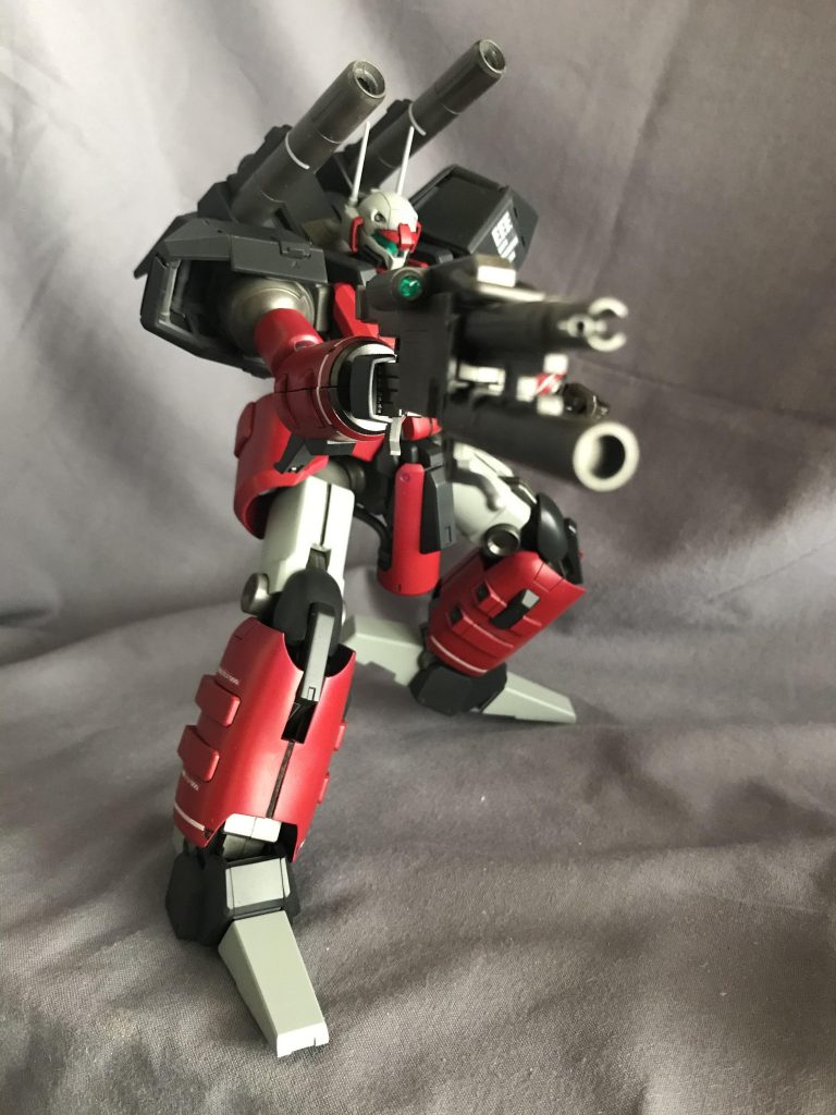 よく動くので、シューティングポーズもカッコいい♪