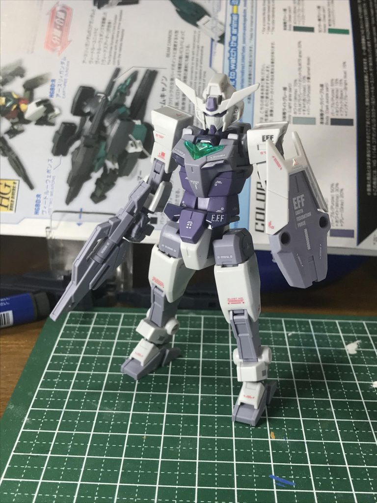 基本的にデカール貼っただけです。あとスプレー。