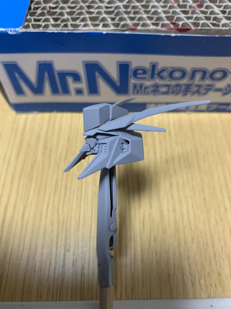 お気に入り頭部。口元を尖らせるのはバルバトス参考