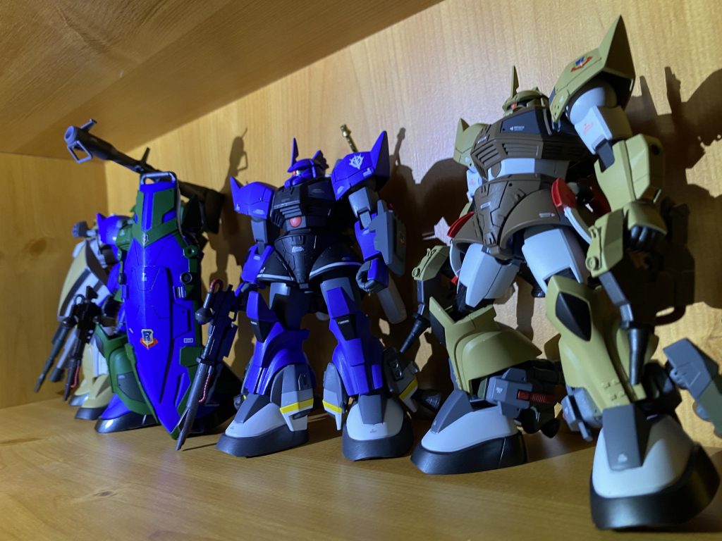 キマイラ隊現在4機目。現在は秋葉の某プラモショップで奇跡的に入手したB-Clubキットを使用し、ユーマ機作成中。今月中にはアップしたいです!まだまだ下手くそで恐縮ですが、ご評価頂けると幸いです。最後までご視聴頂き、ありがとうございました!