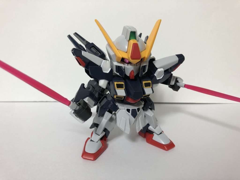 CSフレームの上半身と足首に交換して残りはSDフレームです。