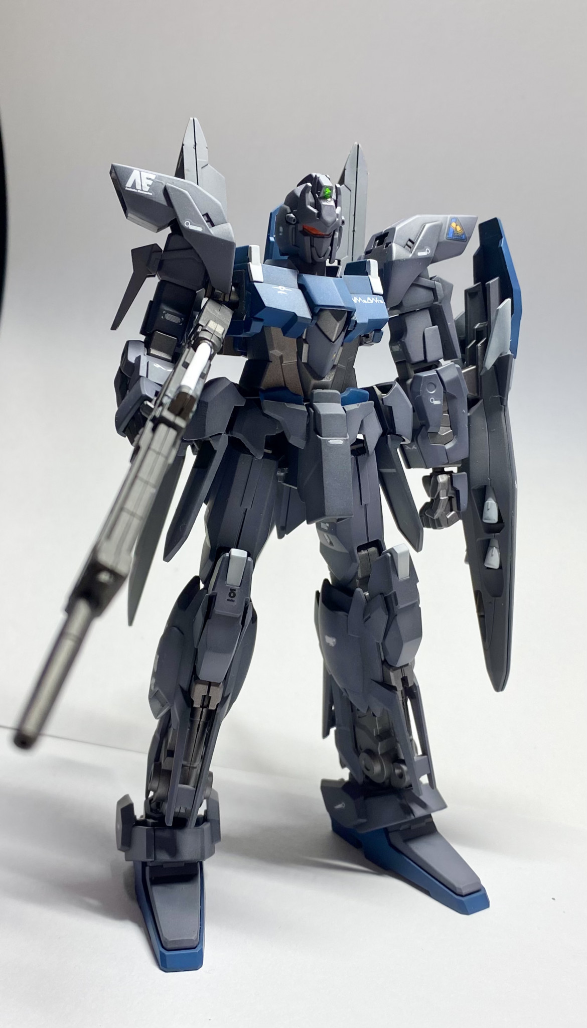 ガンプラ HG デルタプラス メタリック仕様-