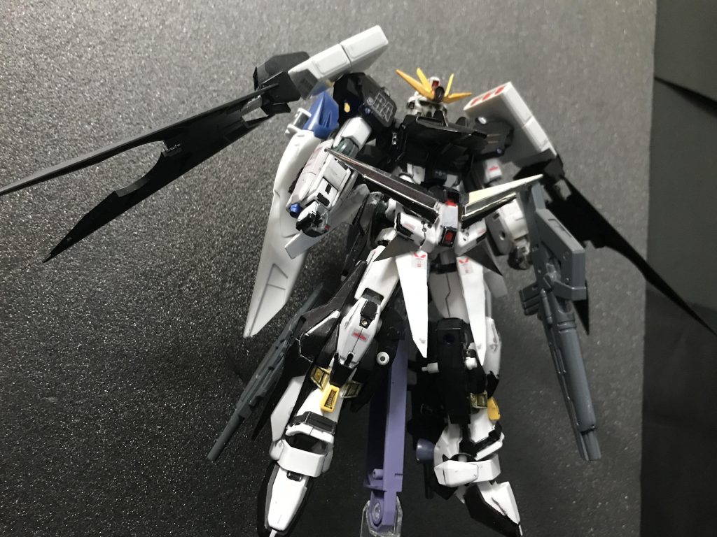 ドッキングした姿がこんな感じです!今回はゆうて、他の機体の良いところを組み合わせただけでオリジナル装備はありません