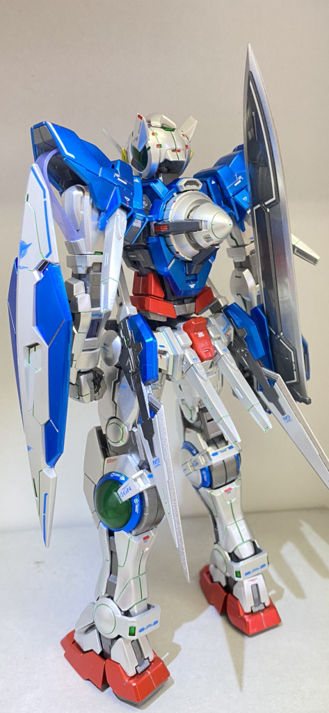 GNドライブと、GNブレイドがとてもきれいに塗れました。