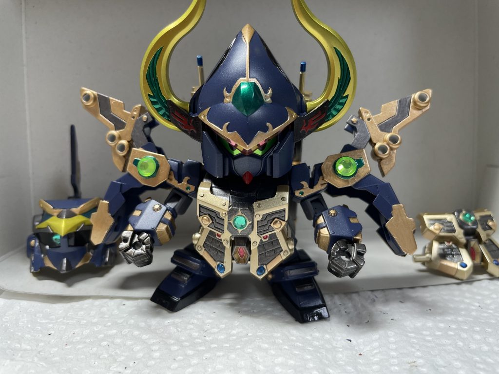 摩亜屈の説明書に三兄弟と書いてあってこちらも作ってみました。