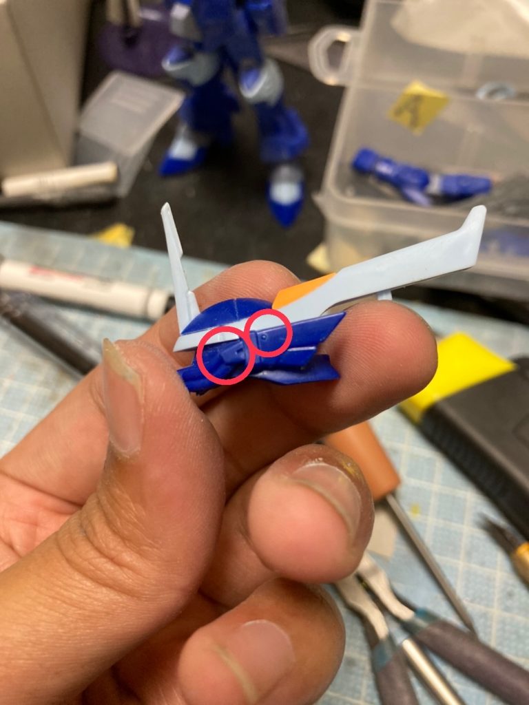 HG シグーディープアームズ 全塗装 配色変更–3枚目/制作者：@Nekohige0511