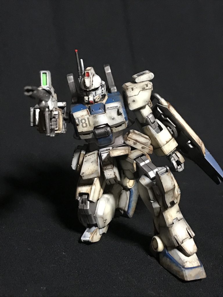 HGUC ガンダムEz8–8枚目/制作者：がくちん☆